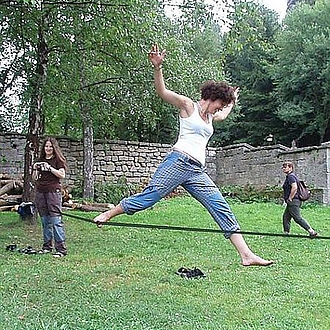 SLACK LINE FEST BIŠÍK 2007